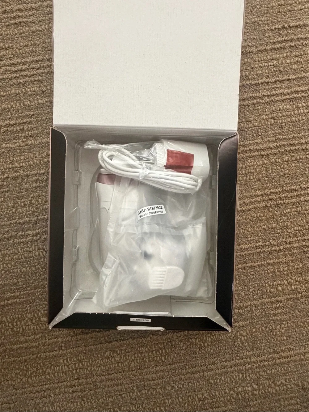 Silk-épil 9 Women's Epilator - White & Pink